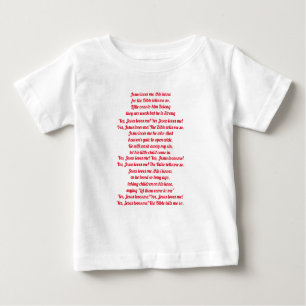 Jesus Liebe mir T Shirt für Babys