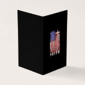 Jesus Liebe | Patriotischer Christlicher Glaube Je Visitenkarten (Vorderseite)