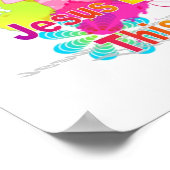 Jesus Liebe Poster (Ecke)