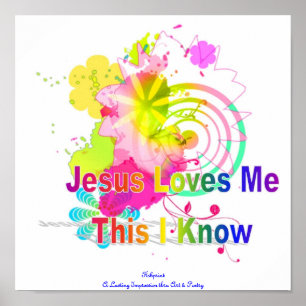 Jesus Liebe Poster
