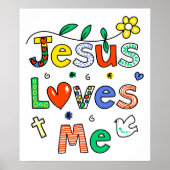 Jesus Liebe Poster (Vorne)