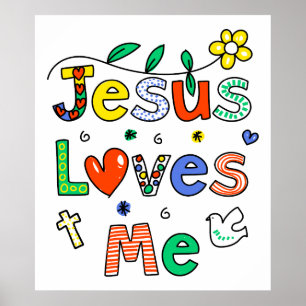 Jesus Liebe Poster