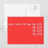 Jesus Liebe Postkarte (Vorne/Hinten)