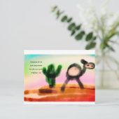 jesus liebe  postkarte (Stehend Vorderseite)