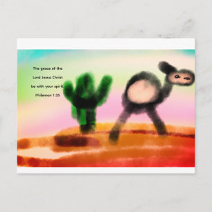jesus liebe  postkarte