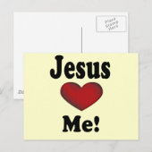 Jesus Liebe Postkarte (Vorne/Hinten)