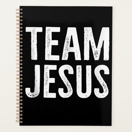 Jesus Liebe | Retro-Team Jesus Christlich Planer (Vorderseite)