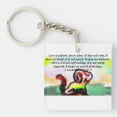Jesus Liebe Schlüsselanhänger (Vorderseite)