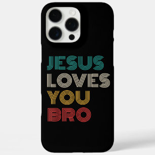 Jesus Liebe Sie Bro, lustige Christliche Glaube Re iPhone 16 Pro Max Hülle