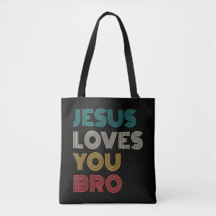 Jesus Liebe Sie Bro, lustige Christliche Glaube Re Tasche