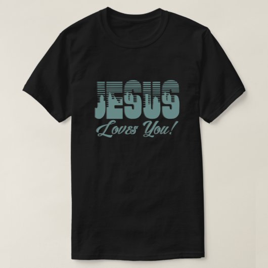 Jesus Liebe Sie Christlich T-Shirt (Design vorne)