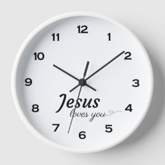 Jesus Liebe Sie die Uhr