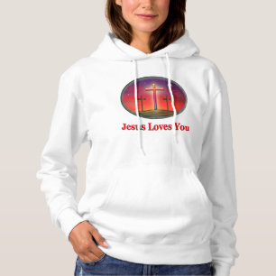 Jesus Liebe Sie Frauen christliche Kleidung Hoodie