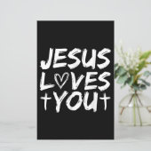 Jesus Liebe Sie Jesus (Stehend Vorderseite)
