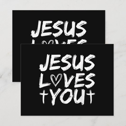 Jesus Liebe Sie Jesus (Vorne/Hinten)