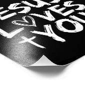 Jesus Liebe Sie Jesus Fotodruck (Ecke)