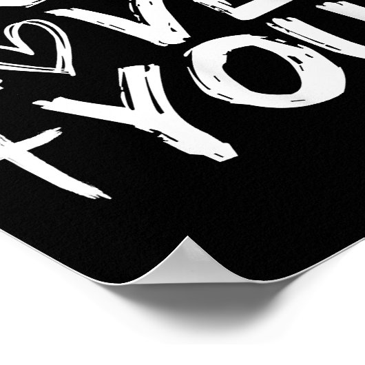 Jesus Liebe Sie Jesus Poster (Ecke)