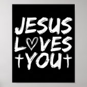 Jesus Liebe Sie Jesus Poster (Vorne)