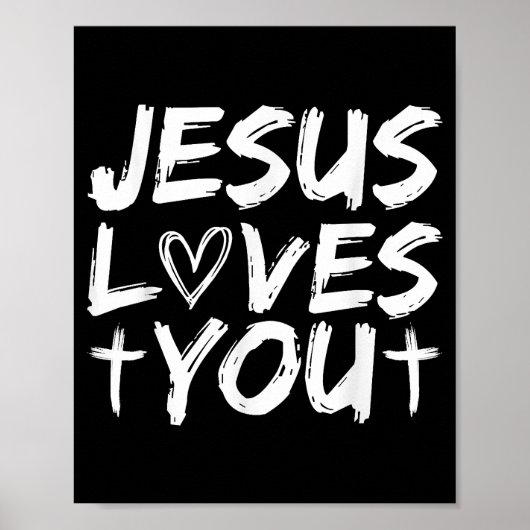 Jesus Liebe Sie Jesus Poster (Vorne)