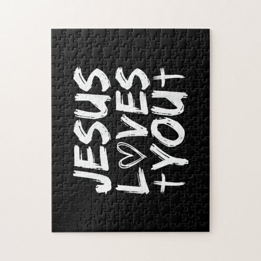 Jesus Liebe Sie Jesus Puzzle (Vertikal)