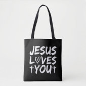 Jesus Liebe Sie Jesus Tasche (Vorderseite)