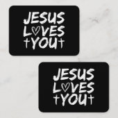 Jesus Liebe Sie Jesus Visitenkarte (Vorne/Hinten)
