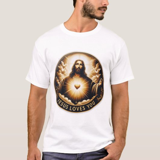 Jesus Liebe Sie T-Shirt (Vorderseite)