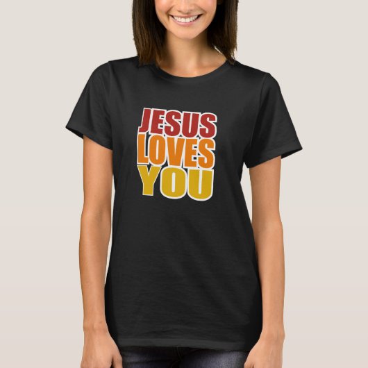 Jesus Liebe T-Shirt (Vorderseite)