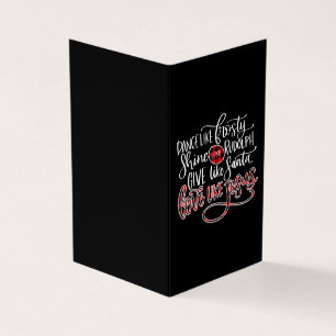 Jesus-Liebe Tanz wie Frostschein wie Rudolf Visitenkarten