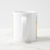 Jesus Liebe uns Freude Jumbo-Tasse (Rückseite)
