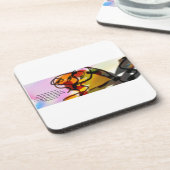 Jesus Liebe uns Getränkeuntersetzer (Linke Seite)