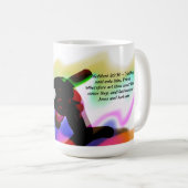 Jesus Liebe uns Liebe Kaffeetasse (VorderseiteRechts)