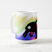 Jesus Liebe uns Liebe Kaffeetasse (Vorderseite Links)