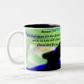 Jesus Liebe uns Zweifarbige Tasse (Links)