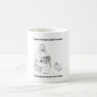 Jesus-Liebe-Vögel 2 Kaffeetasse