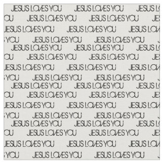 Jesus Liebe You Black Grunge Schriftart White Stoff