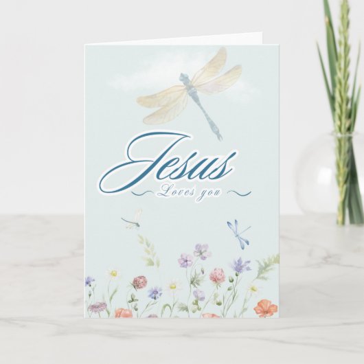 Jesus Liebe You Card Feiertagskarte (Vorderseite)