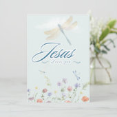Jesus Liebe You Card Feiertagskarte (Stehend Vorderseite)