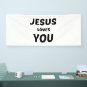 JESUS-LIEBEN BANNER (Messe)