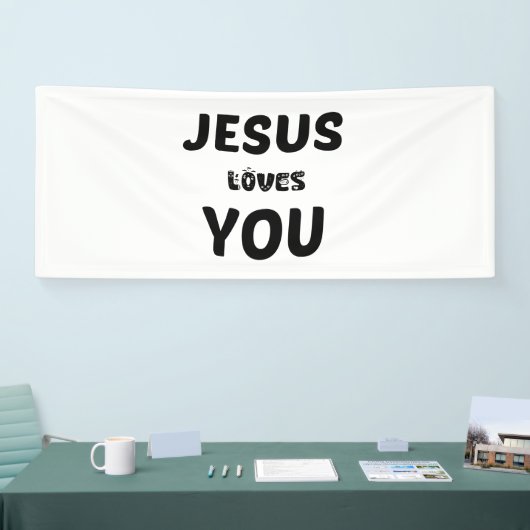 JESUS-LIEBEN BANNER (Messe)