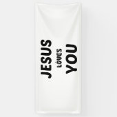 JESUS-LIEBEN BANNER (Vertikal)