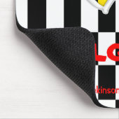 Jesus-Lieben Belgien Mousepad (Ecke)