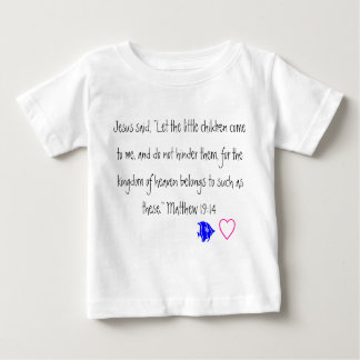 Jesus-Lieben das kleine Kindkleinkindt-shirt Baby T-shirt