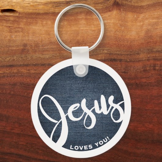 Jesus Lieben, die du den Kreis verweigern Schlüsselanhänger (Vorderseite)