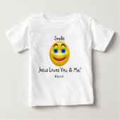 Jesus Lieben, die du dir selbst zuordenest Baby T-shirt (Vorderseite)