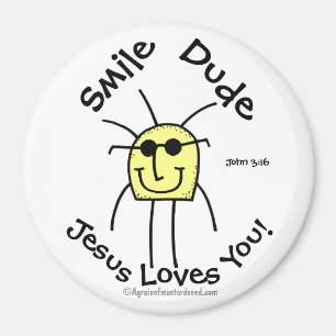 Jesus Lieben, die du dir selbst zuordenest Magnet