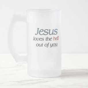 Jesus-Lieben die Hölle aus Ihnen heraus Tassen