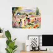 Jesus Lieben die Kinder Poster (Heimbüro)