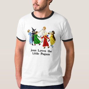 Jesus-Lieben die kleinen Heiden T-Shirt