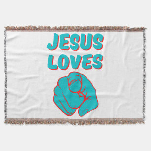 Jesus-Lieben, die Sie glauben Decke